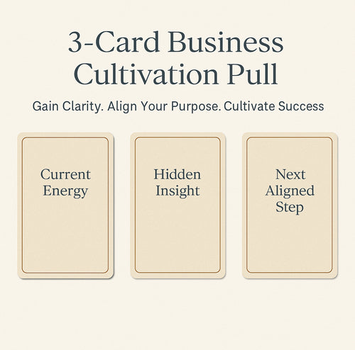 3 Card Investment Cultivation Pull