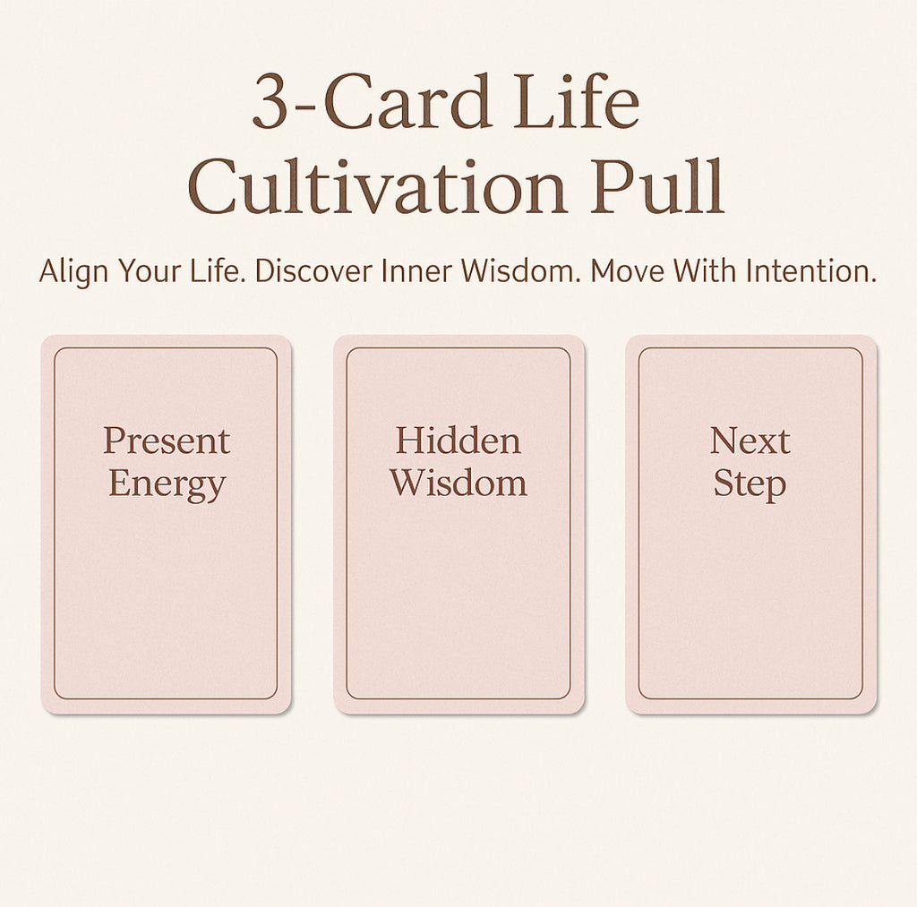 3 Card Life Cultivation Pull